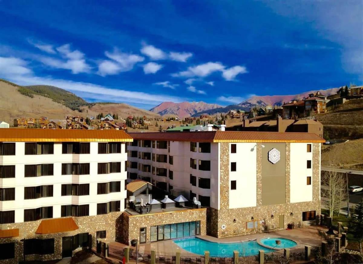 Studio 211 - Perfect Location With Pool And Hot Tub Crested Butte Eksteriør bilde